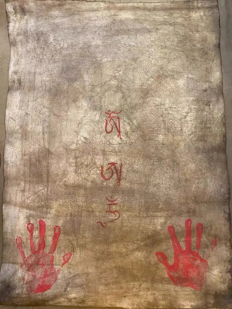 莲花生大士老唐卡