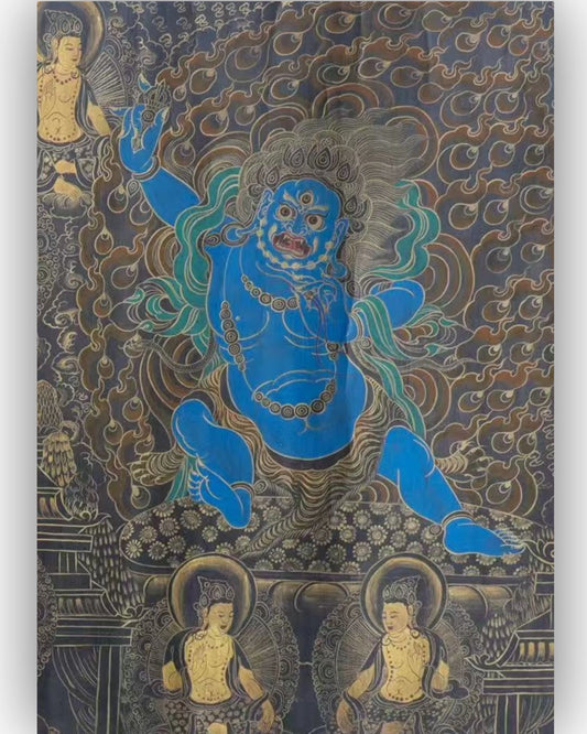 Yamantaka antique thangka