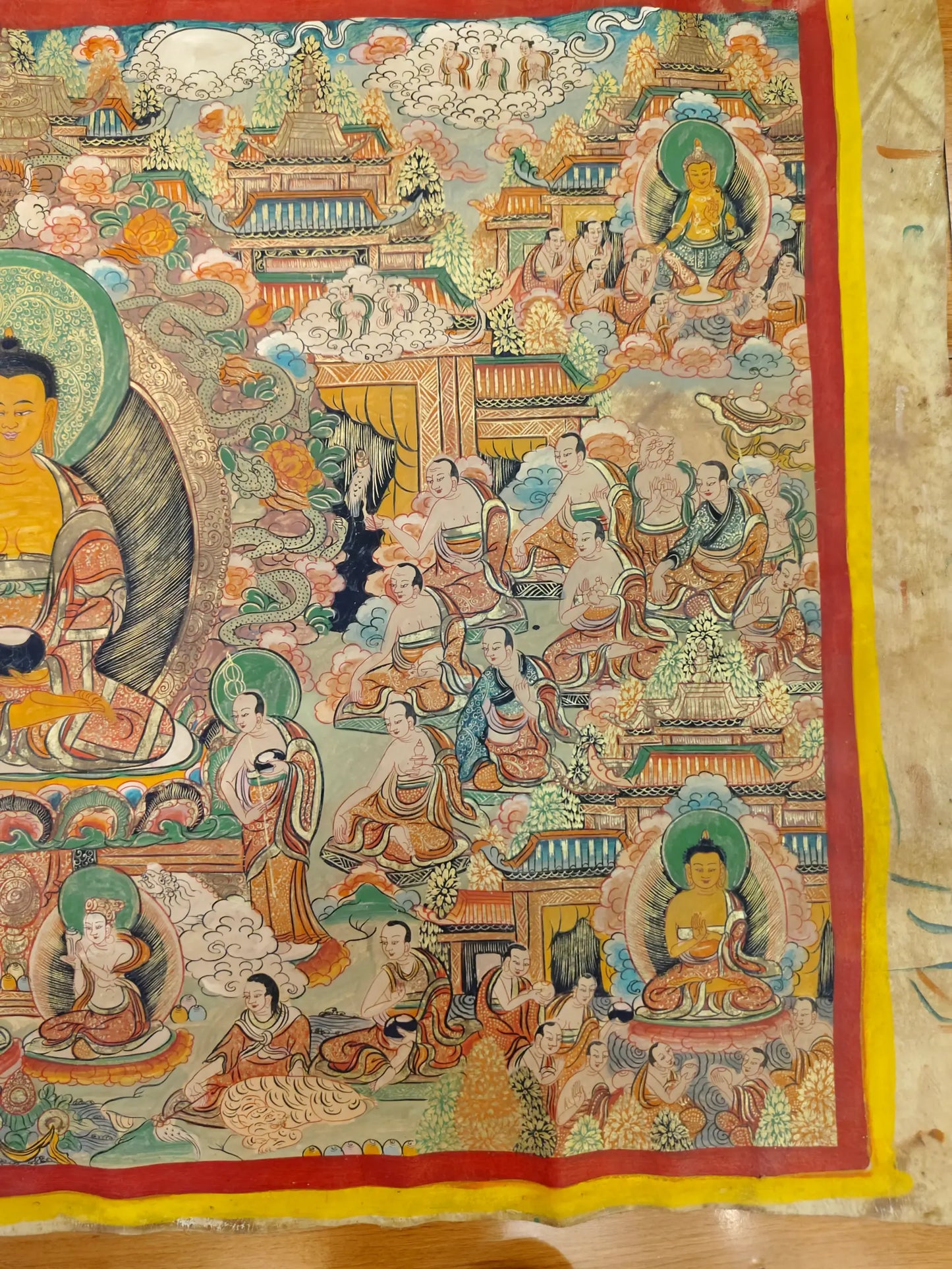 Sakyamuni-thangka