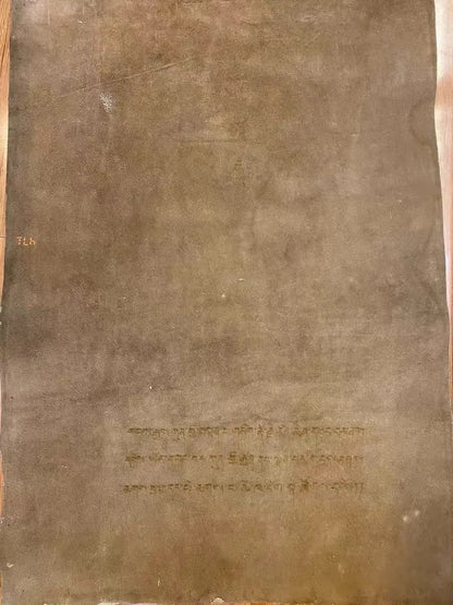 大日如来老唐卡