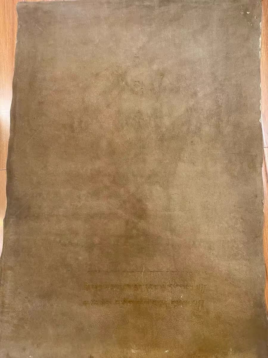 白六臂玛哈嘎拉老唐卡