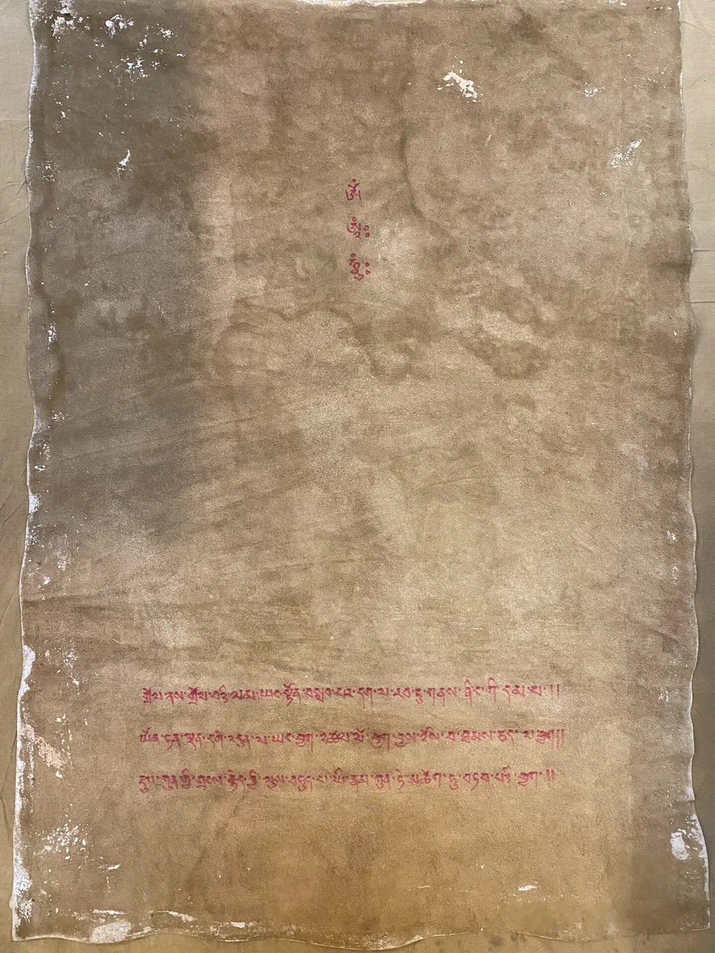 无量寿佛老唐卡