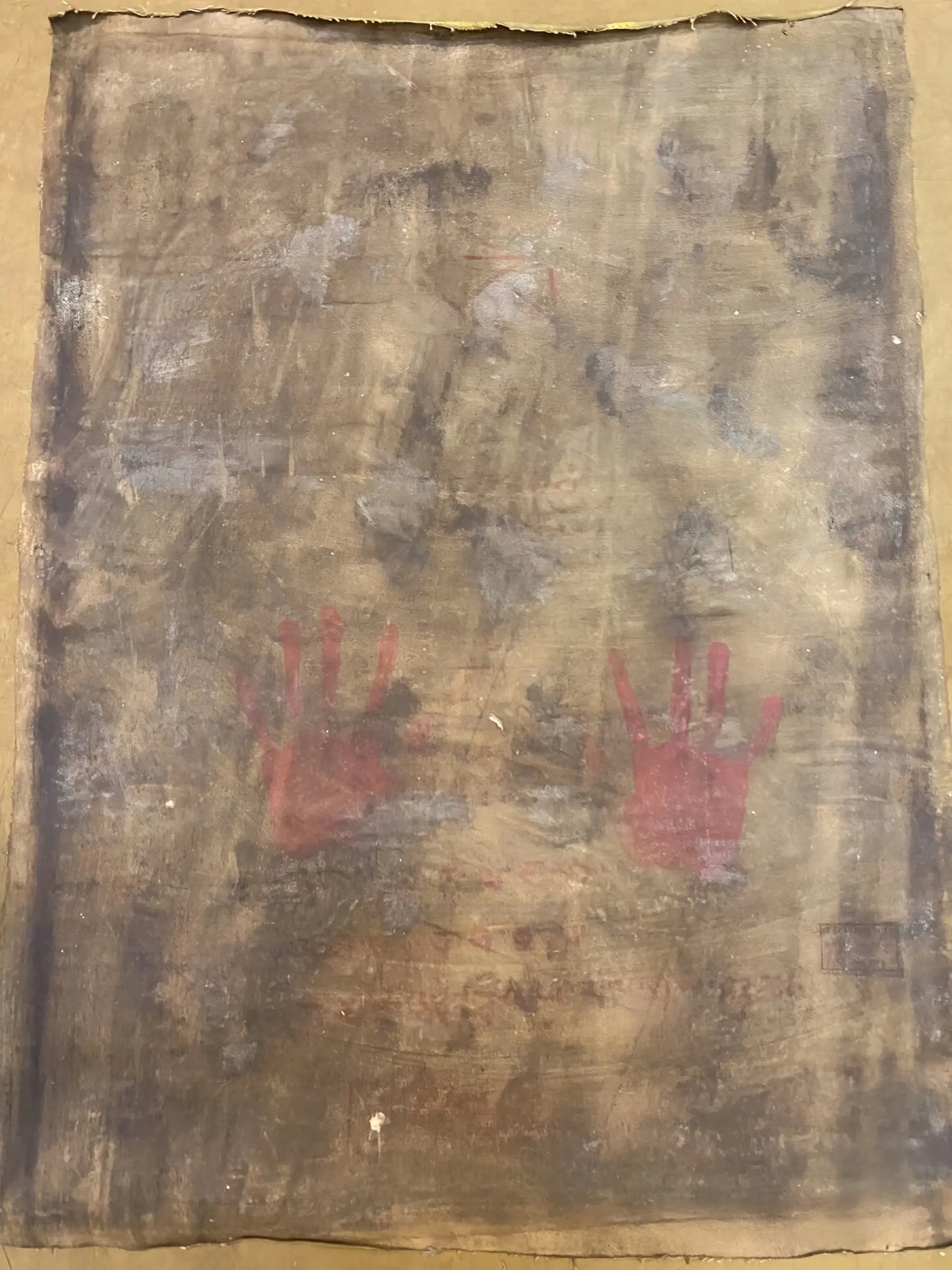 大白伞盖佛母老唐卡