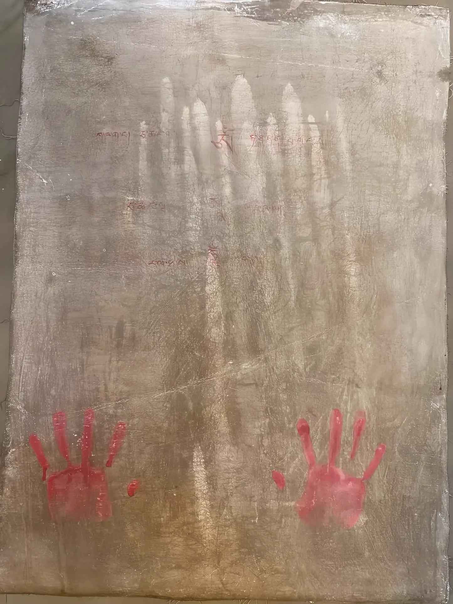 十八世纪中期精品六臂玛哈嘎拉大黑天 - 百年老唐卡收藏