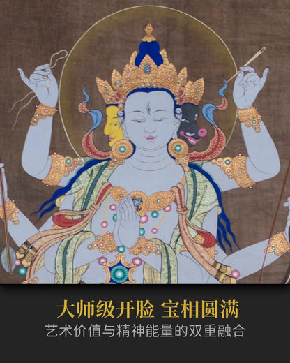 摩利支天唐卡 - 密宗修行圣物高僧加持私人订制