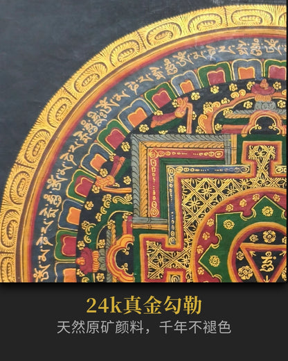 文殊菩薩唐卡- 收藏級唐卡提升智慧與決策力