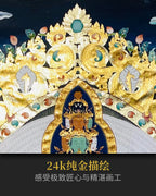 【大师代表作】十一面千手观音唐卡 - 收藏级艺术品 | LamaCollect