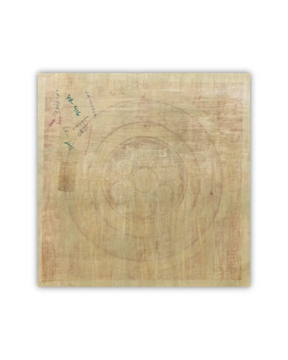 19世纪古董曼陀罗坛城唐卡7号：六字真言咒轮坛城