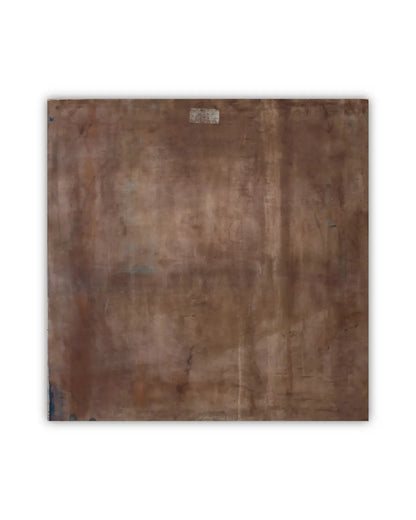 19世纪古董曼陀罗坛城唐卡6号：梵文箴言坛城