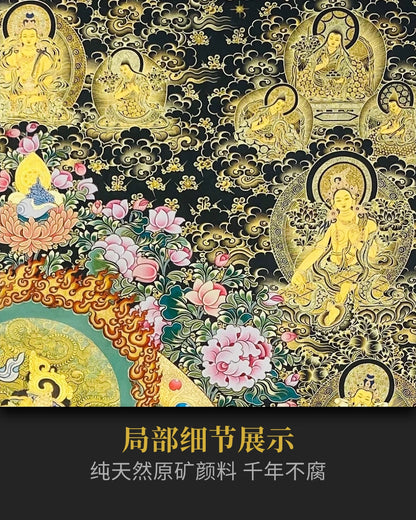 财宝天王唐卡 - 企业家必选提升财富与事业维度