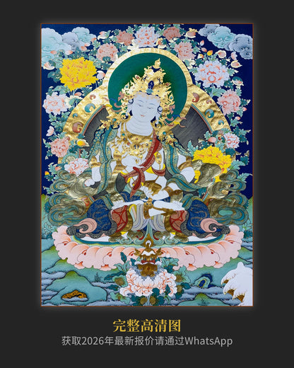 金刚萨埵唐卡 - 大师手绘热贡唐卡收藏投资