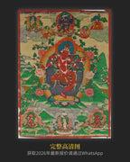 [Late 18th Century Antique] Kurukulla Thangka - Rare Tibetan Artifact, Art Collection Grade | LamaCollect