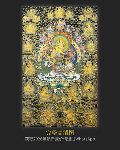 财宝天王唐卡 - 企业家必选提升财富与事业维度