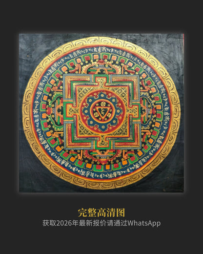 文殊菩薩唐卡- 收藏級唐卡提升智慧與決策力