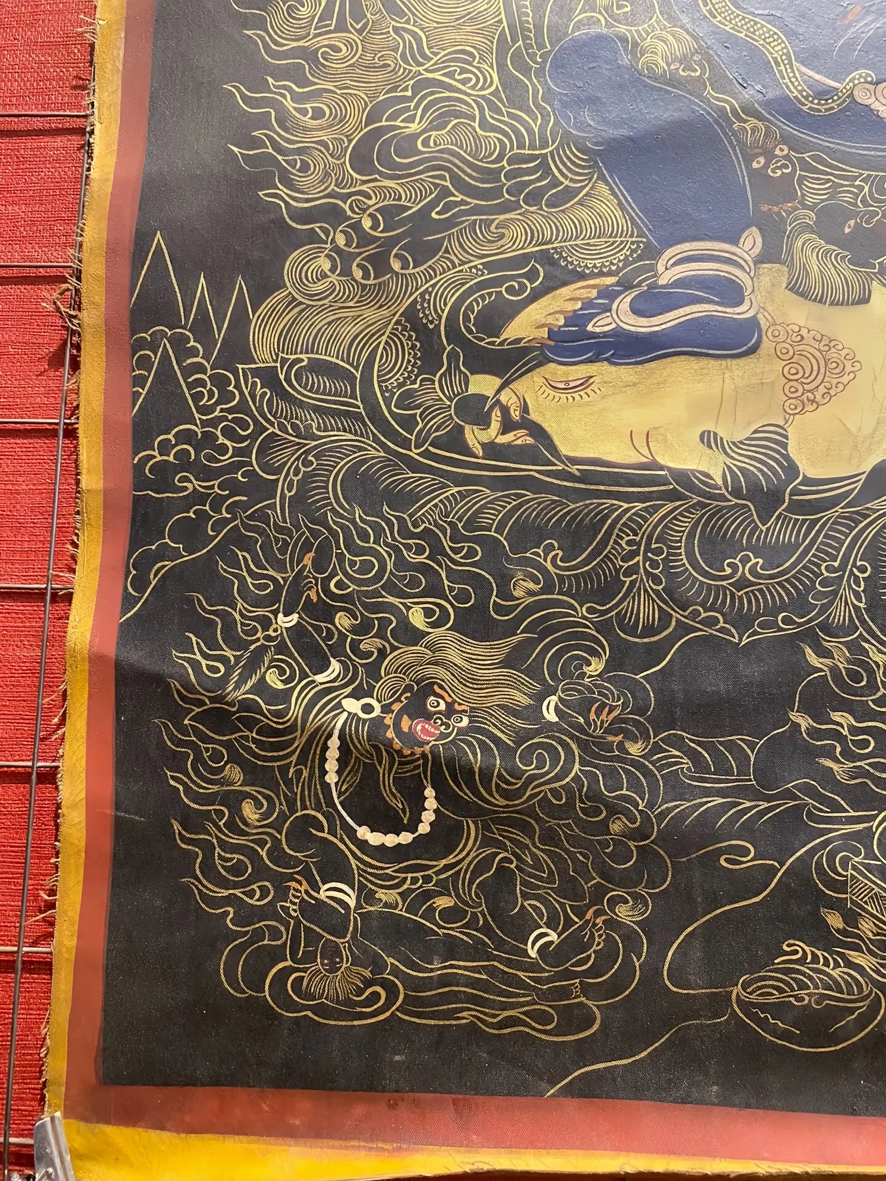 Six Arm Mahakala thangka