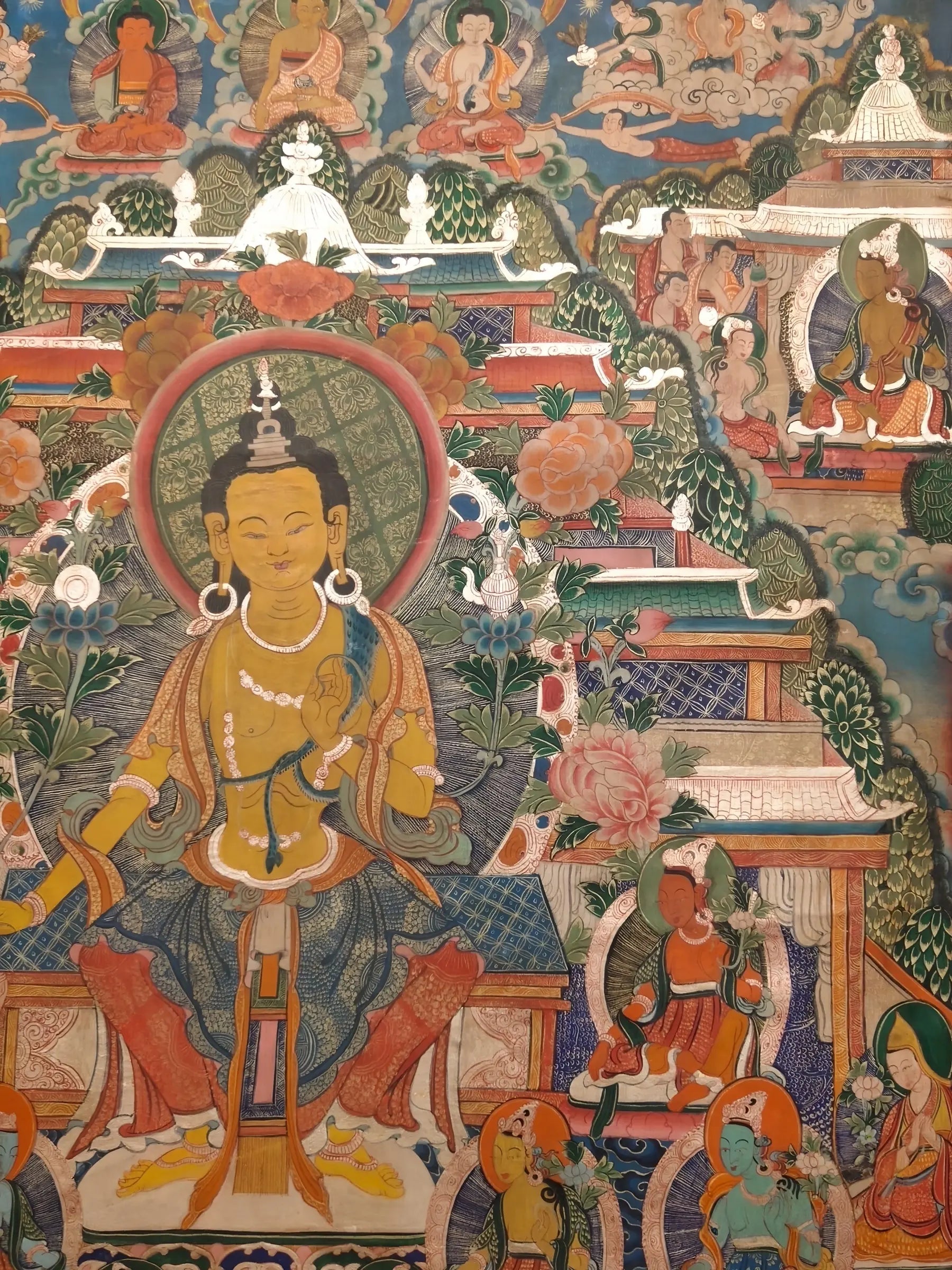 Maitreya thangka