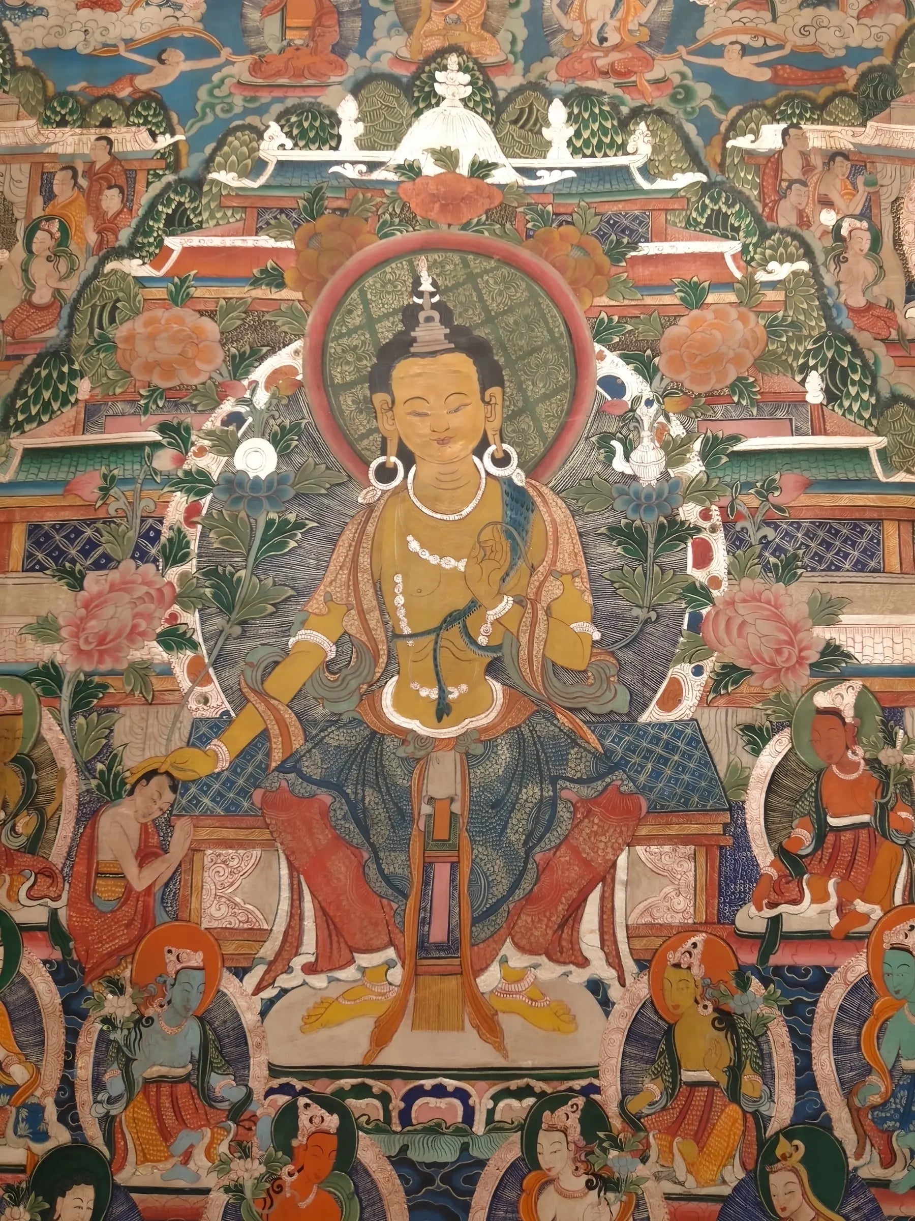 Maitreya thangka