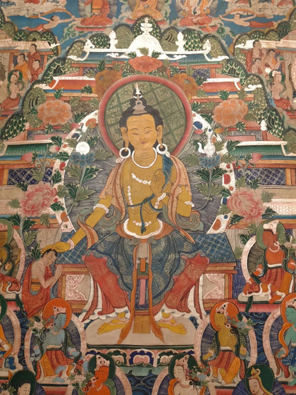 Maitreya thangka