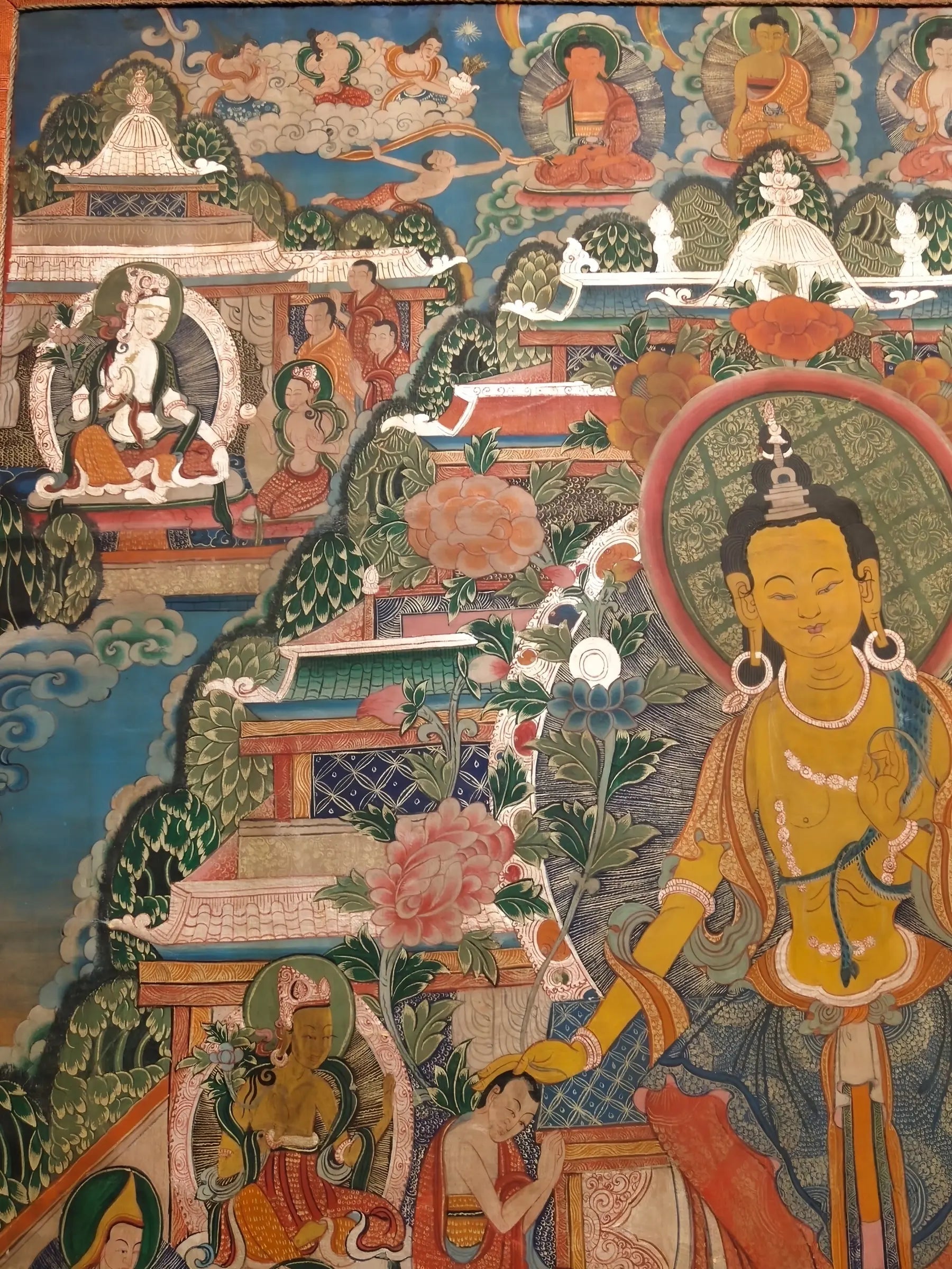 Maitreya thangka