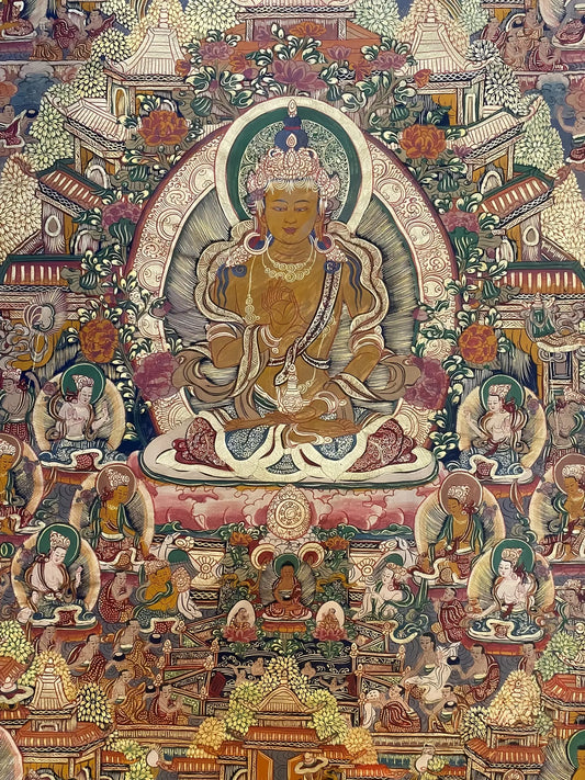 Amitayus-Buddha-thangka