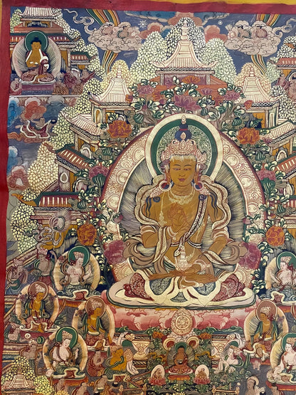 Amitayus-Buddha-thangka