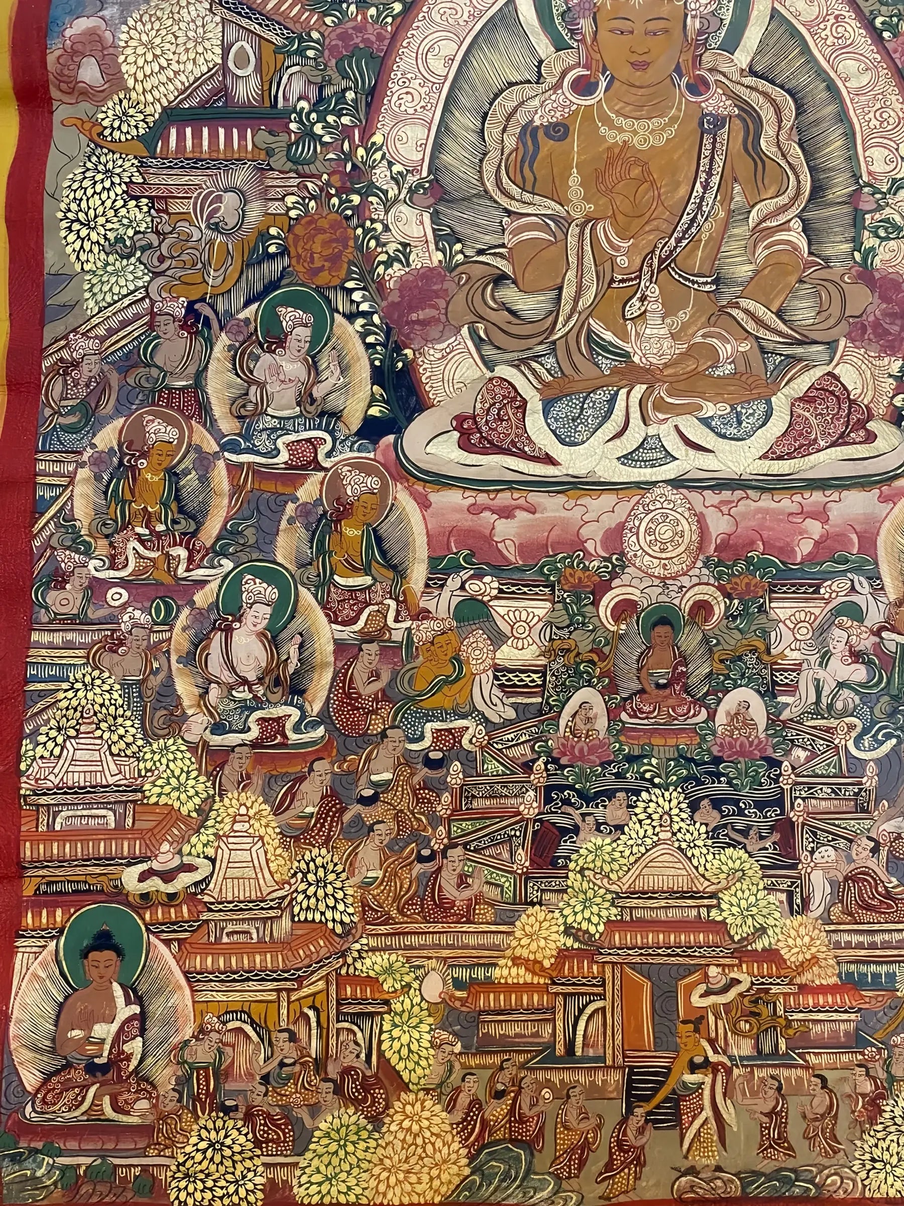 Amitayus-Buddha-thangka