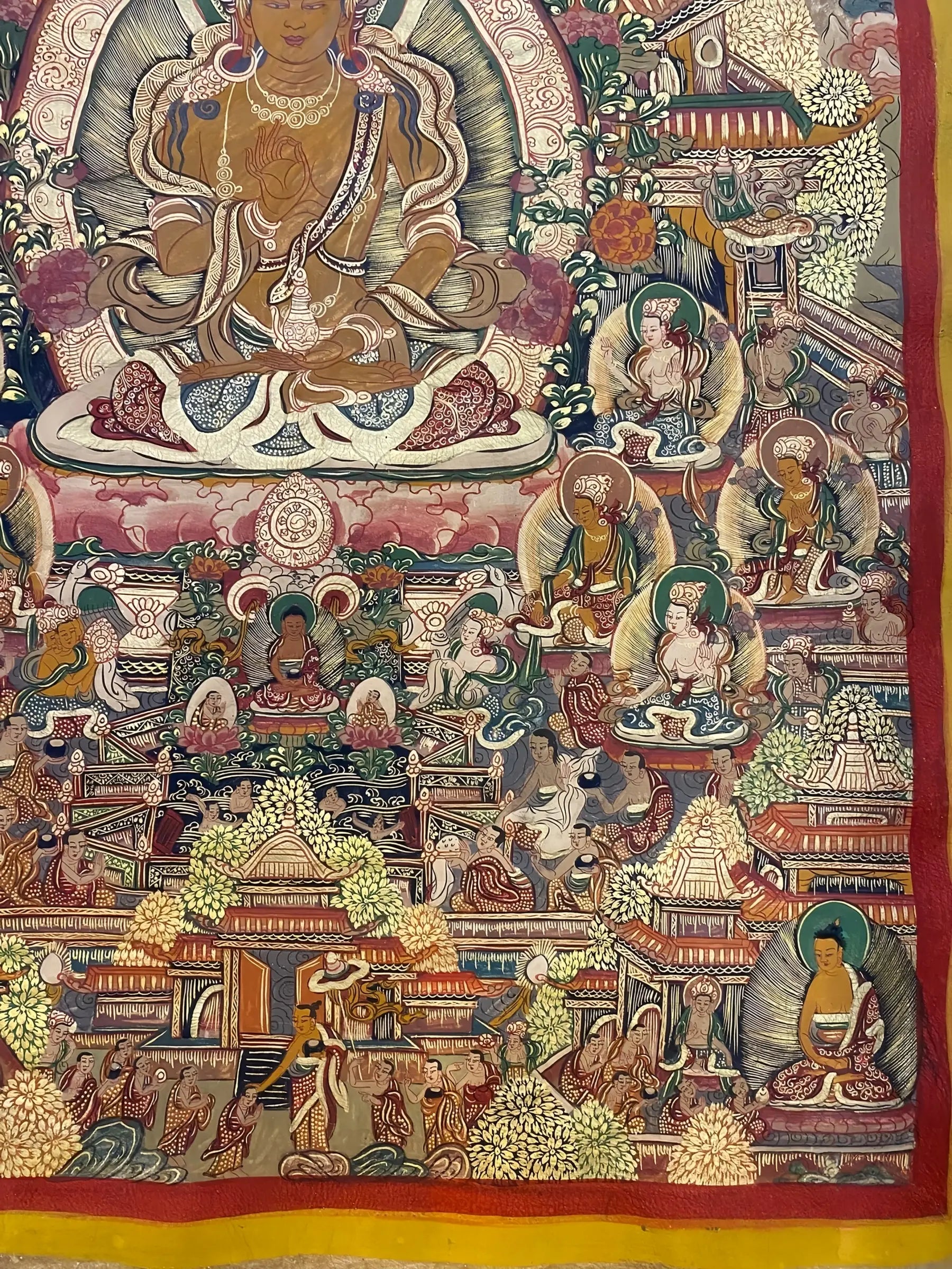 Amitayus-Buddha-thangka