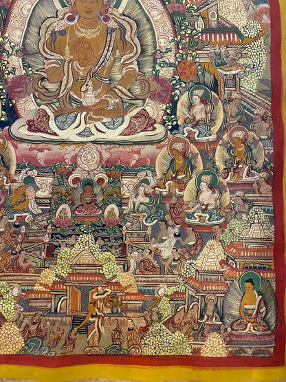 Amitayus-Buddha-thangka