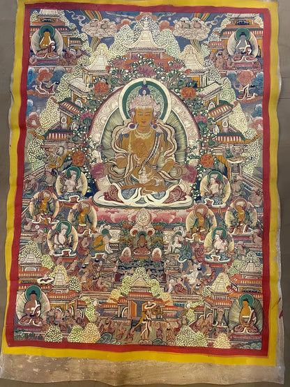 Amitayus-Buddha-thangka