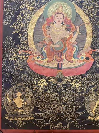 Sarasvati thangka