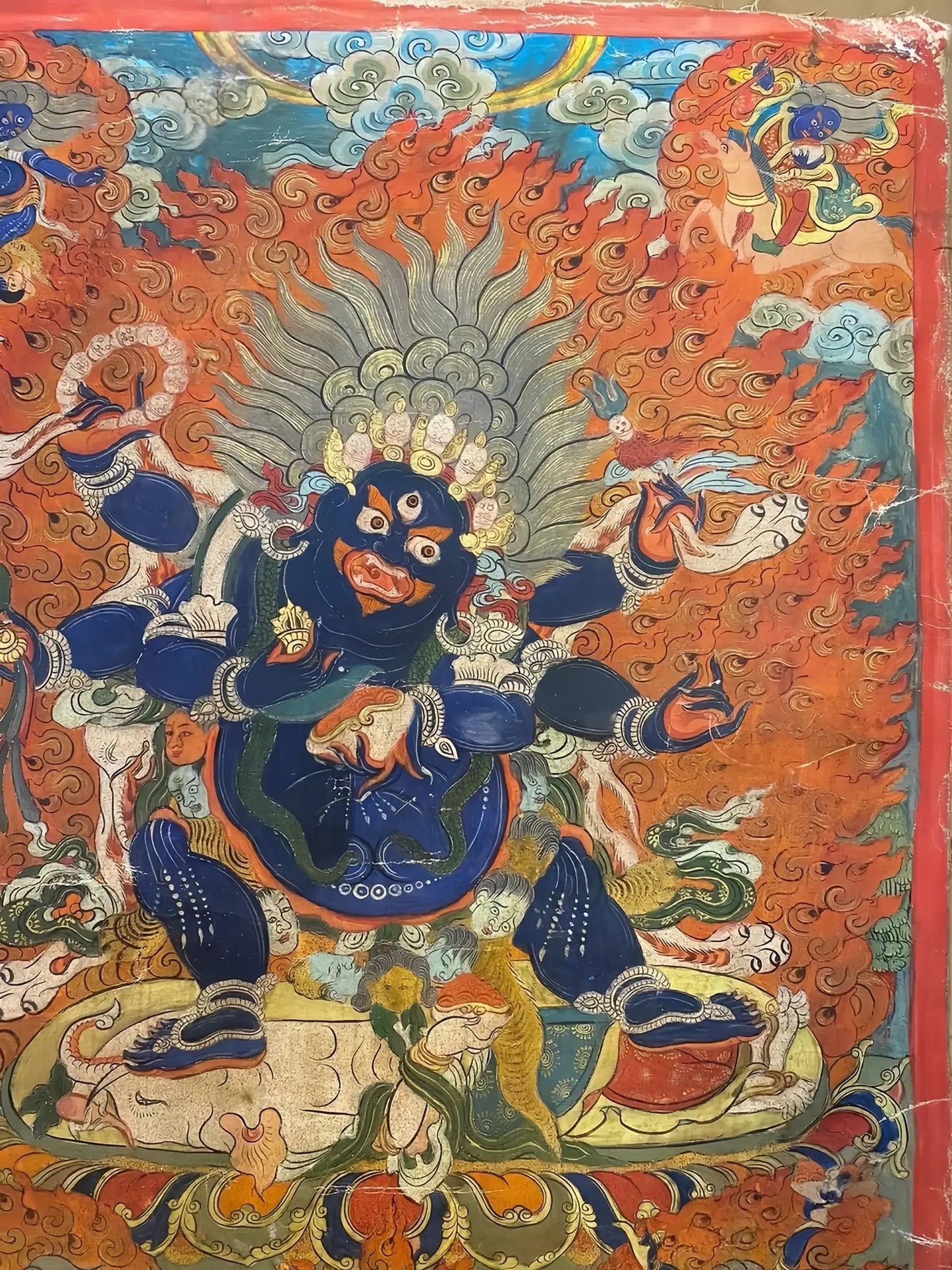 Six-Arm-Mahakala-thangka
