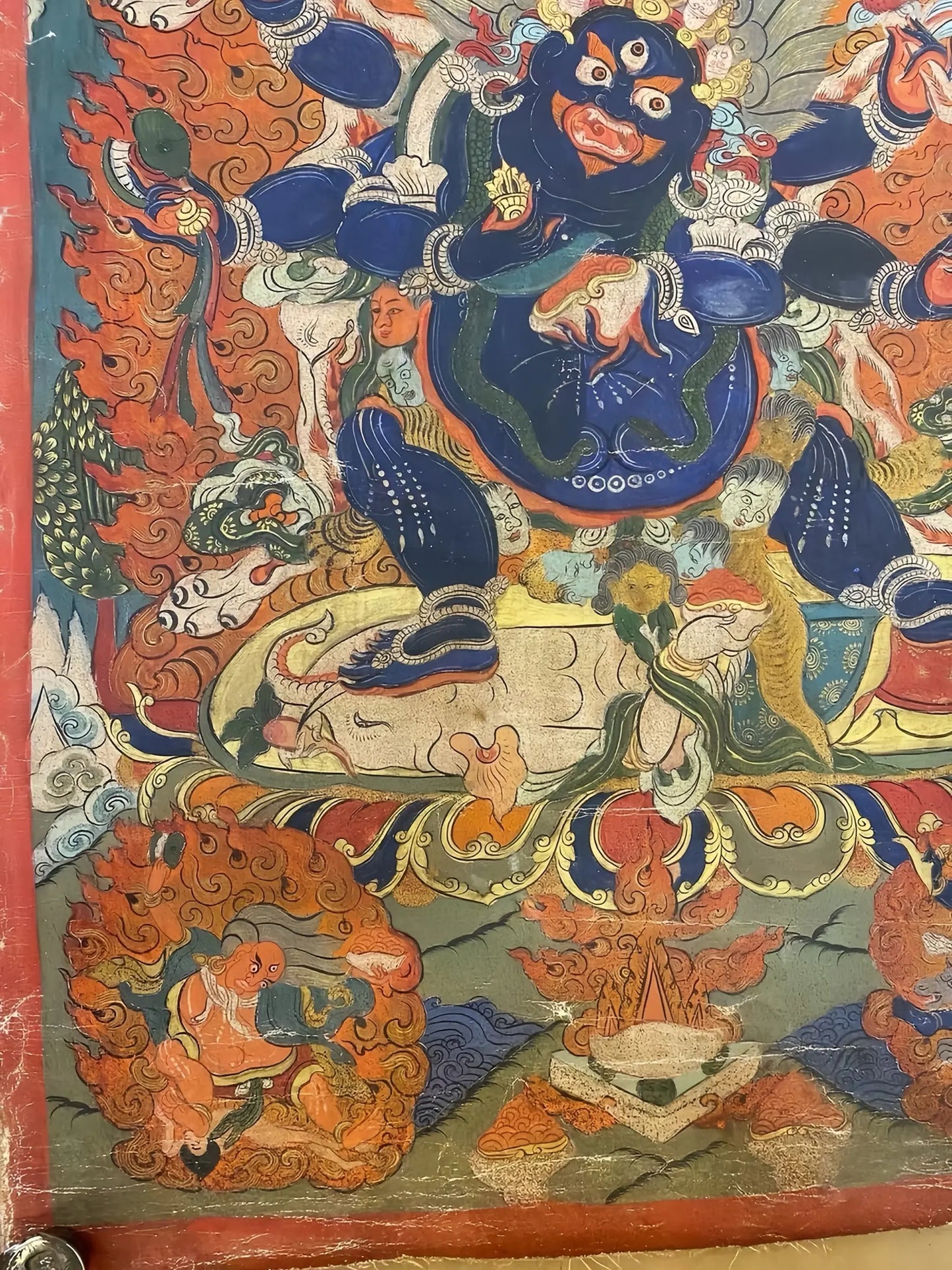 Six-Arm-Mahakala-thangka