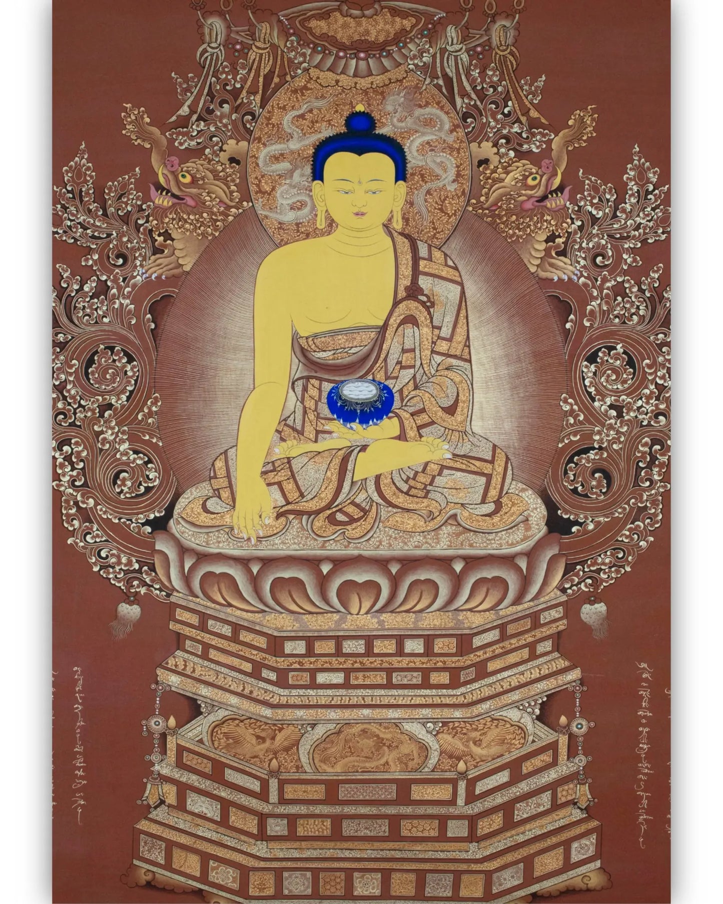 Sakyamuni-thangka