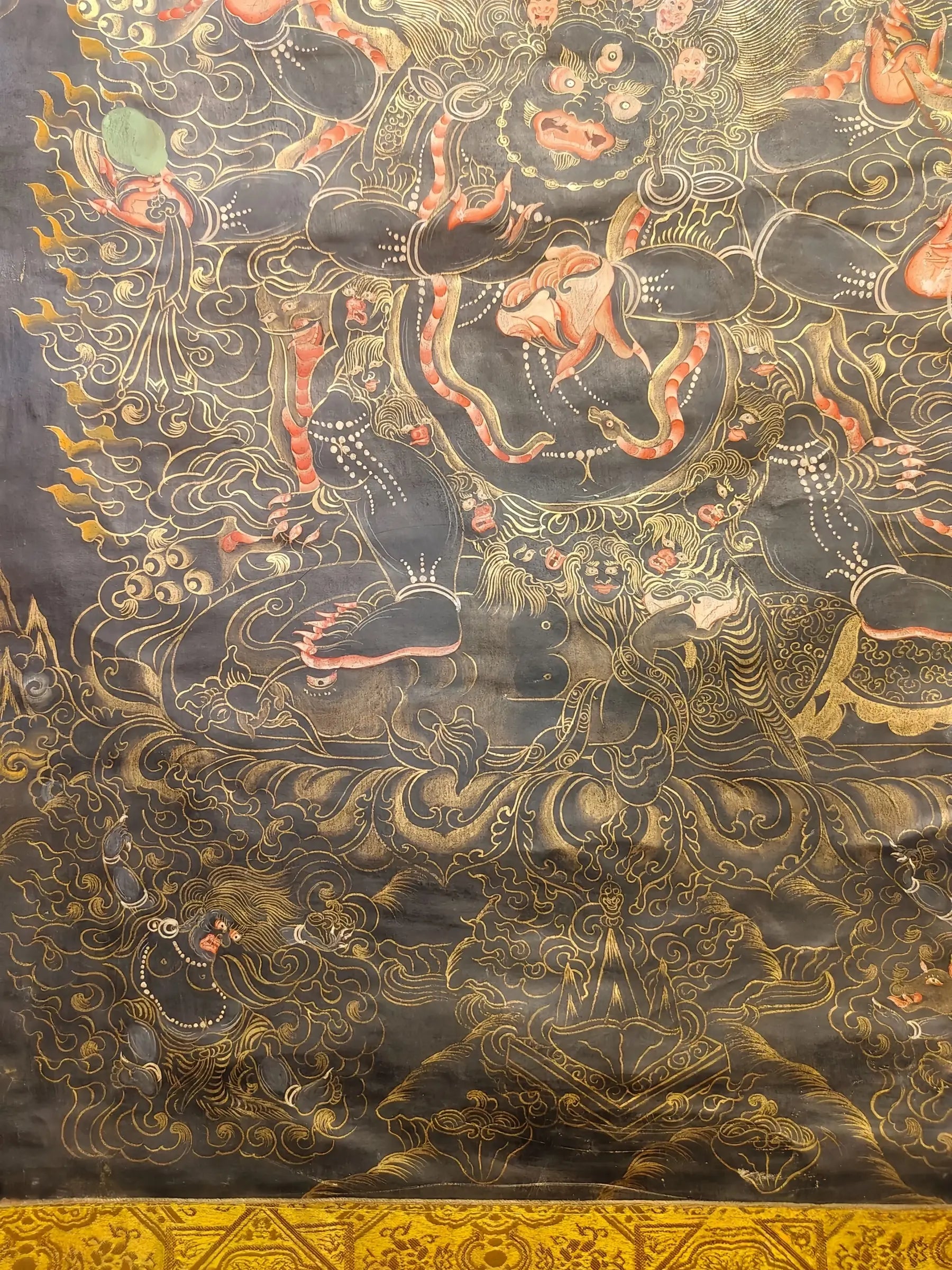 Six Arm Mahakala thangka