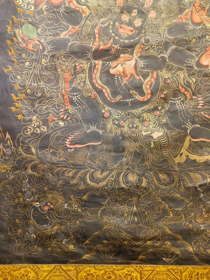 Six Arm Mahakala thangka