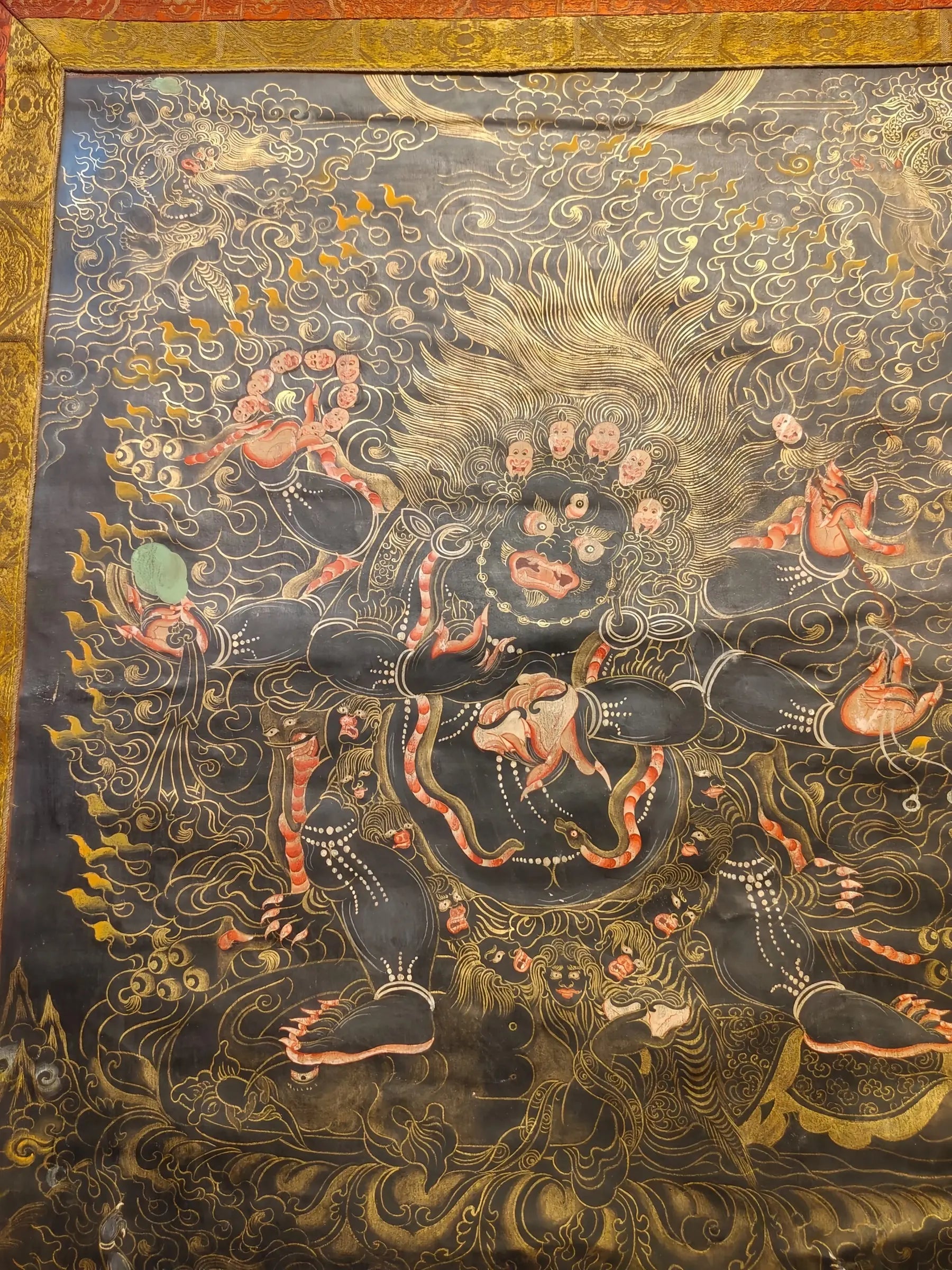 Six Arm Mahakala thangka