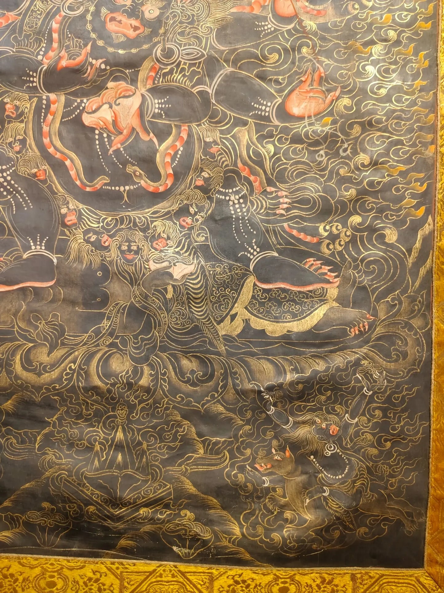 Six Arm Mahakala thangka