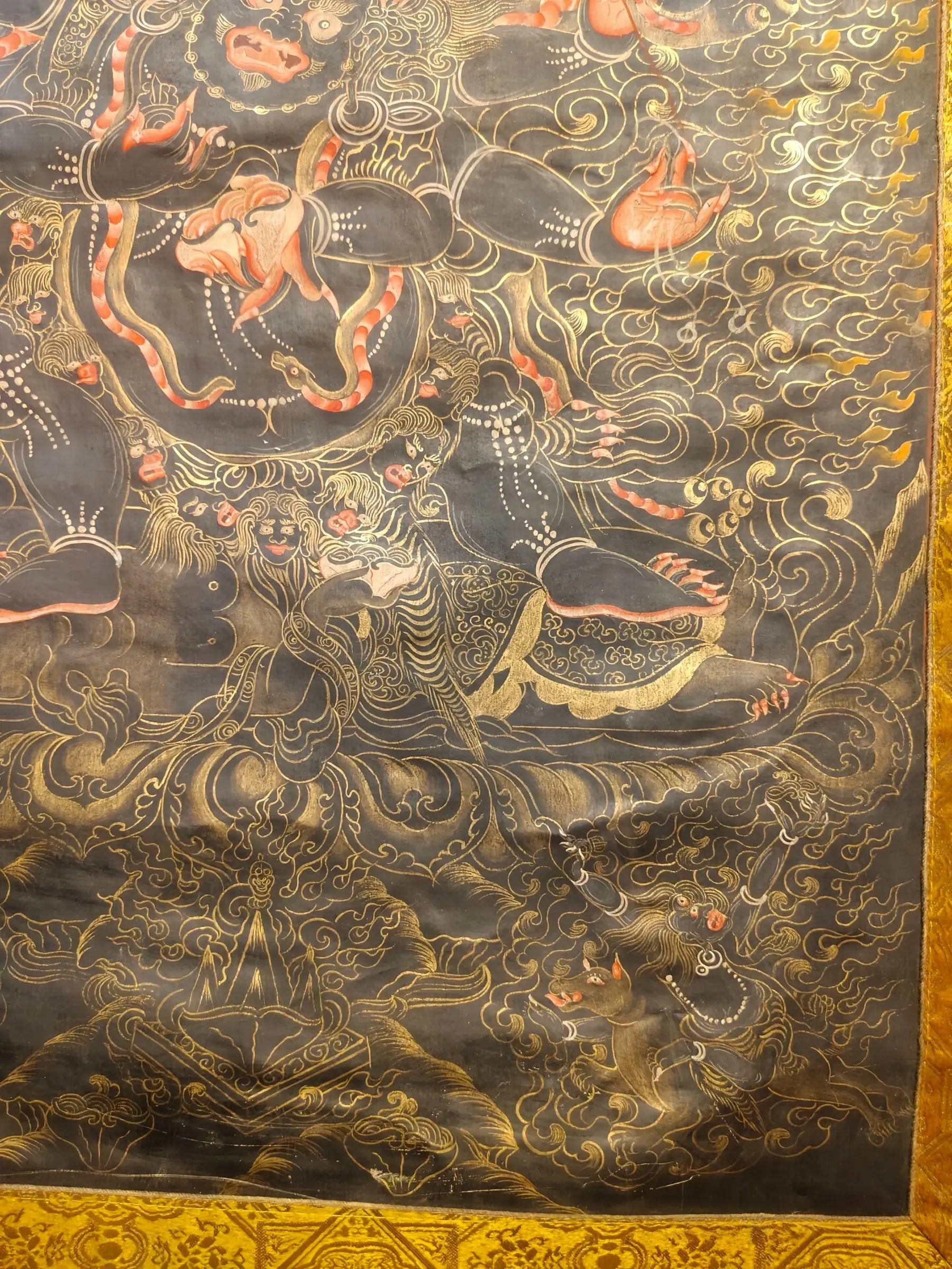 Six Arm Mahakala thangka