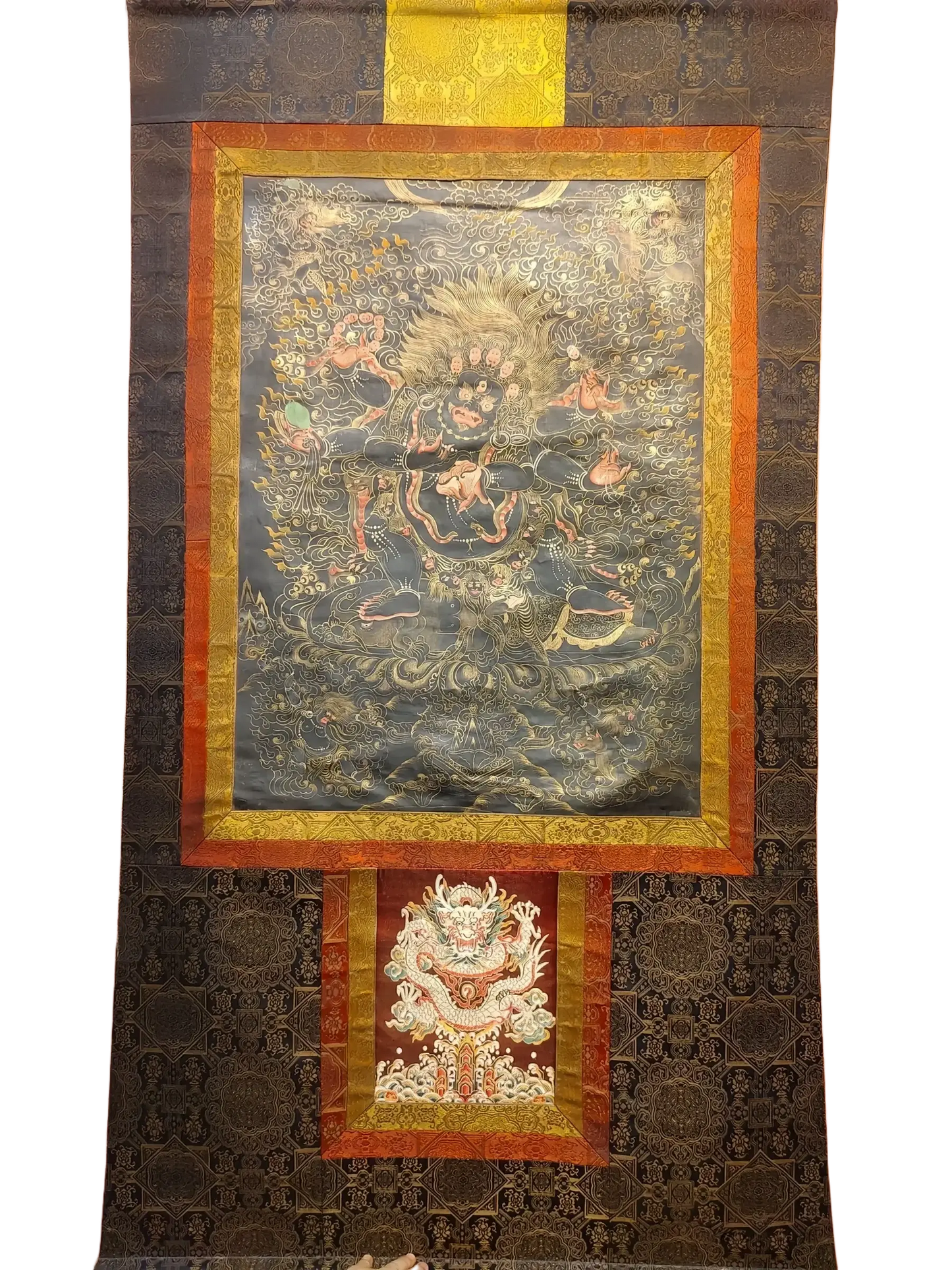 Six Arm Mahakala thangka