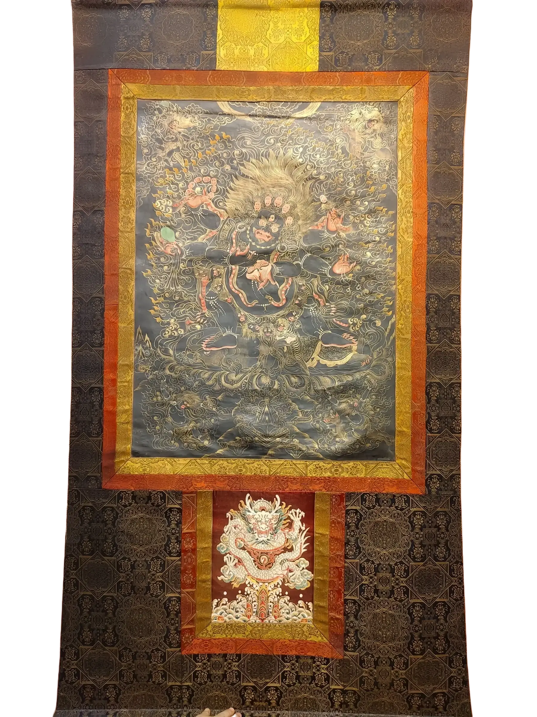 Six Arm Mahakala thangka