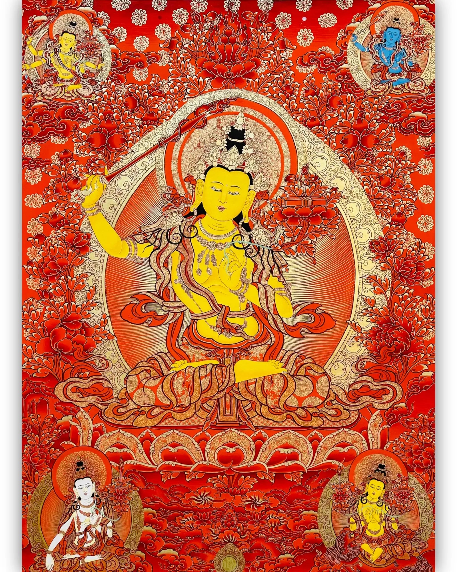 manjushri-bodhisattva-thangka