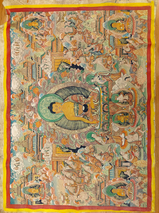 Sakyamuni-thangka