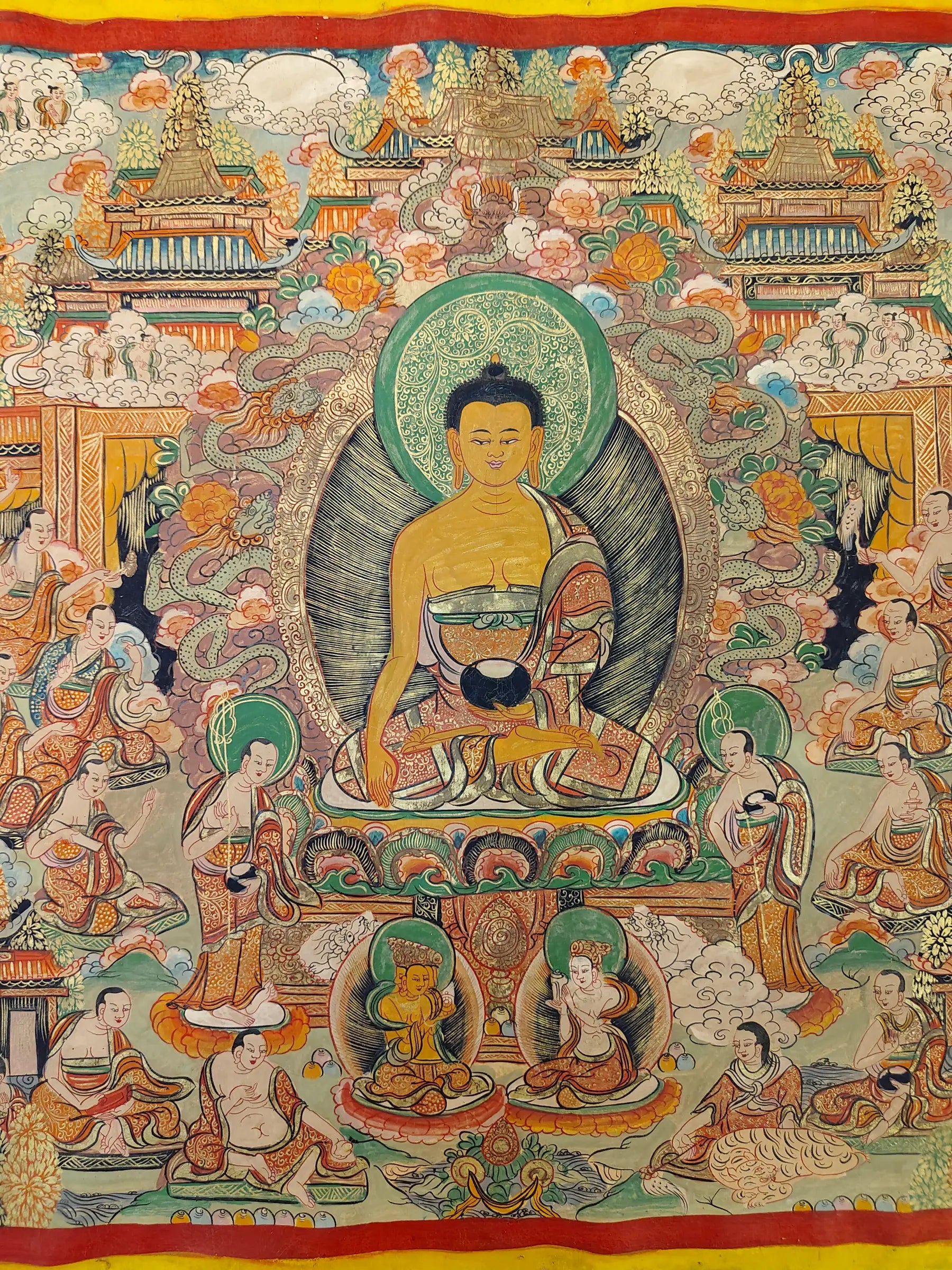 Sakyamuni-thangka