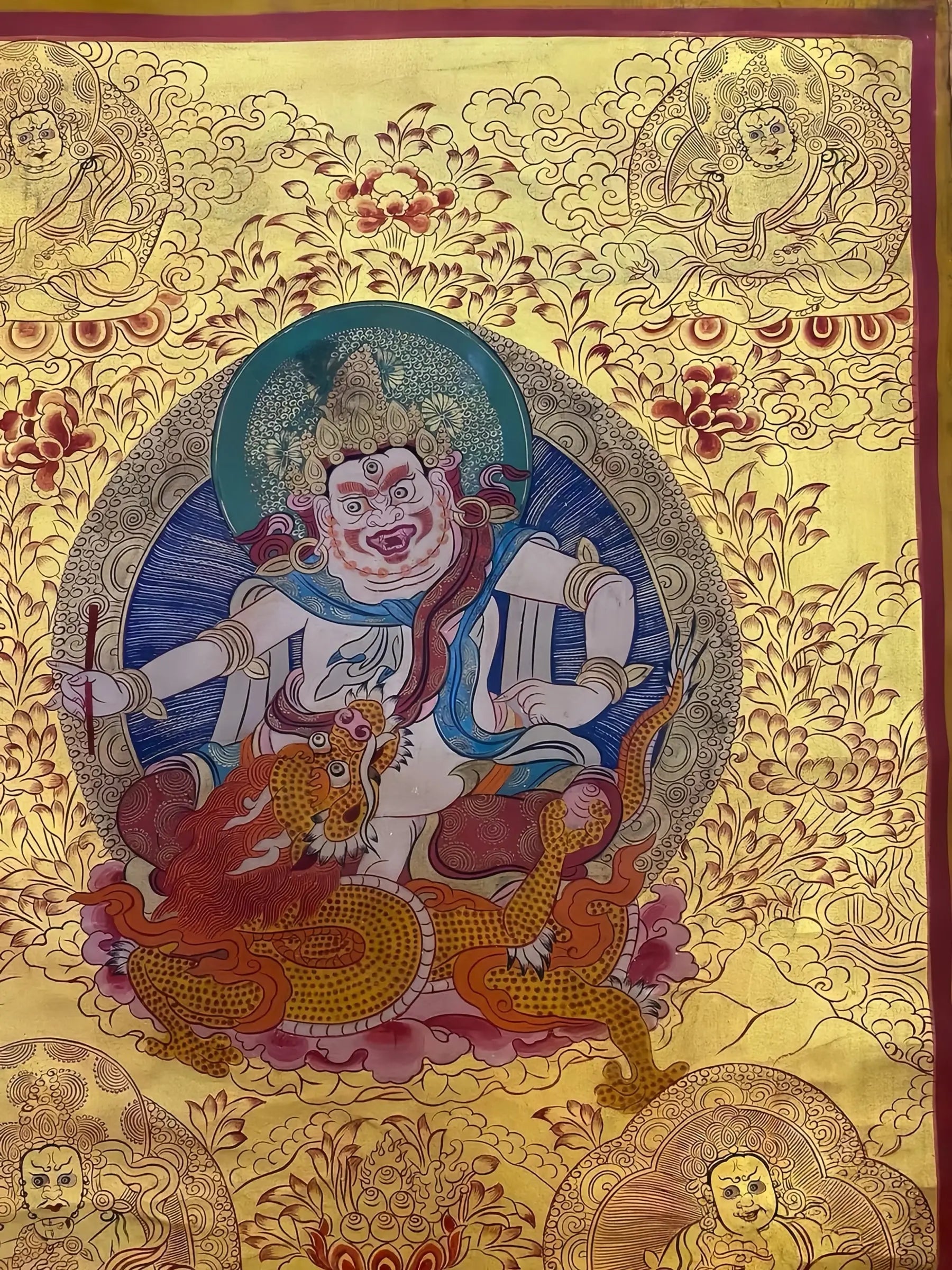 white-jambhala-thangka