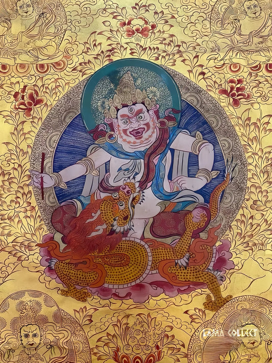 white-jambhala-thangka