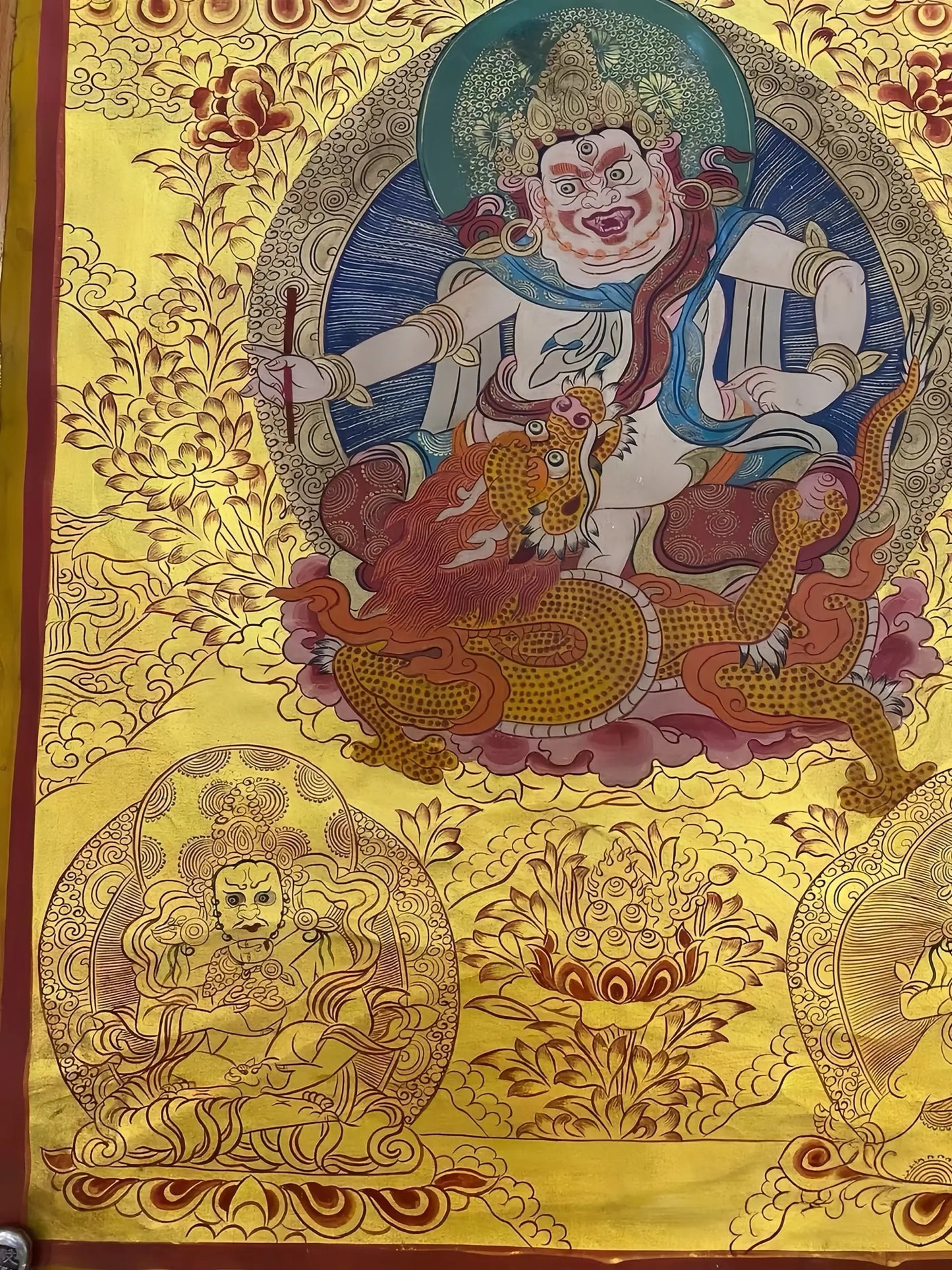 white-jambhala-thangka