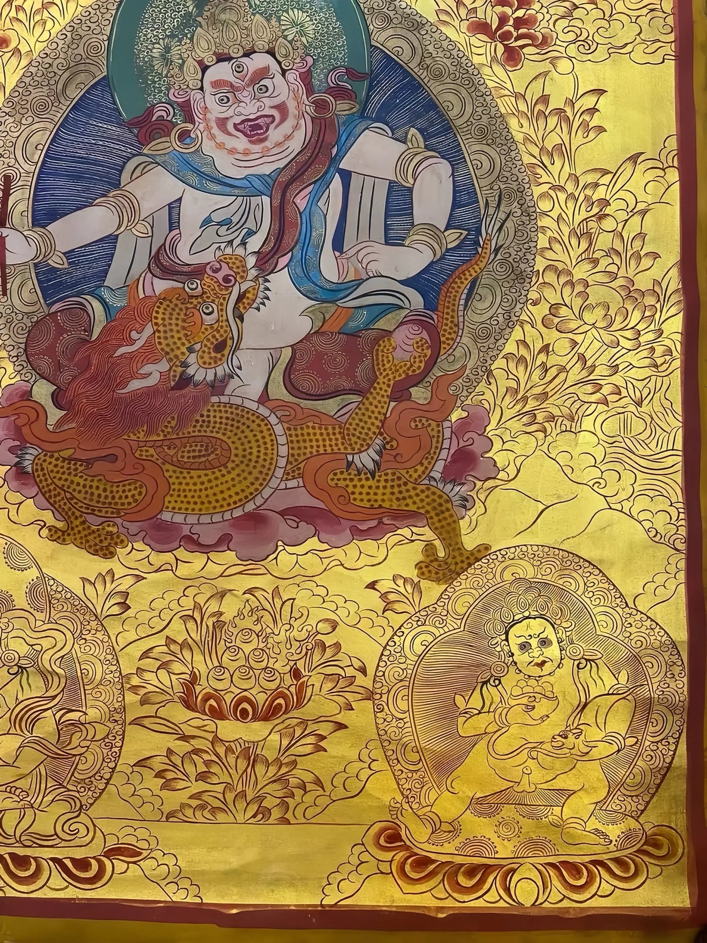 white-jambhala-thangka